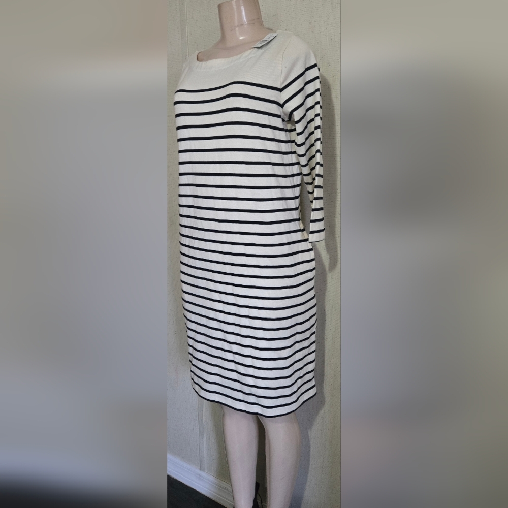 L.L. Bean Women's Heritage Mariner Dress, Stripe
